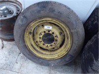 6 hole Implement wheel & tire AS IS