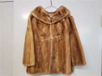 Vintage Hurtig Furs Small Mink Fur Coat