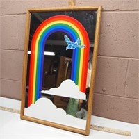 Retro Rainbow Mirror