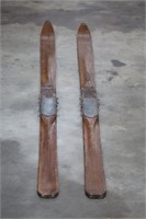 Wooden Skis