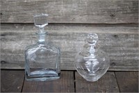 Decanter & Perfume Bottle