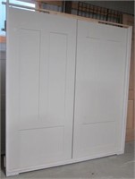 New French double door with jamb. Jamb measures