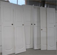 (6) Pantry doors (one with jamb). Doors measures