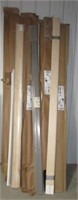 Large variety of base board trim molding. Mostly