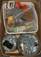 Box With Lot Of Different Hardware