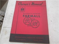 IH & Farmall Owners Manuals