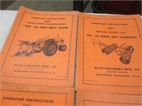 Allis Chalmers Operating Instructions & Repair