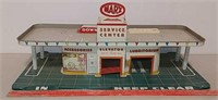 Marx Service Center toy garage