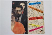 Promotion single Red Lights, årg. 1982