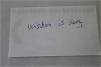 Kim Larsen "Wisdom is sexy"