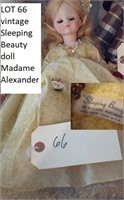 viintage Madame Alexander doll Sleeping Beauty