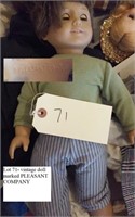 viintage doll marked PLEASANT COMPANY