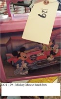 Mickey Mouse plastic lunch box