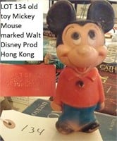 Old Mickey Mouse toy marked Disney