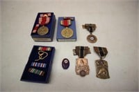 WWII Metals & American Legion Pins