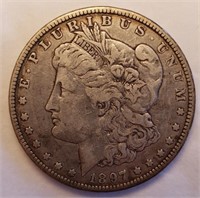 1897-O Silver Dollar