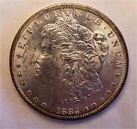 1884-O Silver Dollar