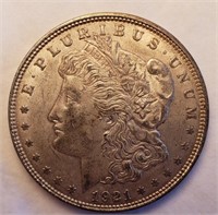 1921-D Silver Dollar