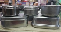 Cook ware- Wear-Ever,  Aluminum, & Stainless steel