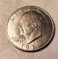 1971-D Silver Dollar