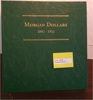 5 Page Morgan Dollar 1892-1921 Book No Coins