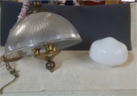 Hanging lamp & Ceiling light dome
