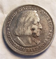 1893 Columbian Expo US Half Dollar
