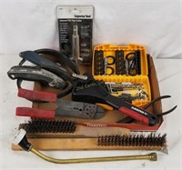 Misc Tool Lot Wire Brush Bits & More