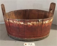 Primitive Wooden Handled Bucket