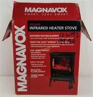Magnavox Deluxe Infrared Heater Stove Works
