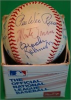 HALL OF FAME RAWLINGS SIGNED AMERICAN LEAGUE