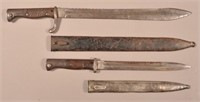 2 Germn Mauser Sawtooth Bayonets