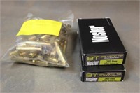 (2) Boxes Nosler .260 Rem & (78) .260 Brass