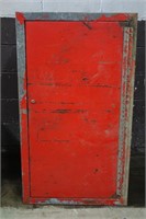 Red Metal Cabinet