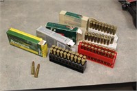 Assorted 30-30 Win Cartridges and Brass