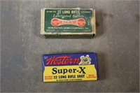 Vintage Western Super-X & Remington Kleenbore .22L