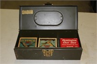 Vintage Hobart Ammo Box w/Keys & (3) Boxes