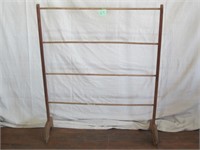 Antique Wood Drying Rack (52"x43")
