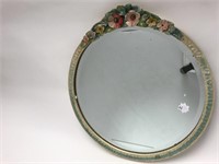 Vintage round mirror