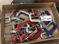 3 boxes of clamps