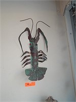 Copper Lobster and Copper Mirror Lot