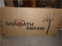 UNRESERVED NEW GOLIATH BASKETBALL HOOP AND STAND