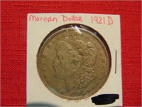 1921 Morgan Silver Dollar Mint Mark D