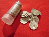 (50) Silver Quarters