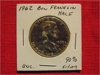 1962 Franklin Half Dollar UNC