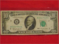 1963 Small Face $10 has (5) two's in serial #