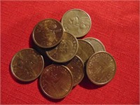 (10) 2000 Sacagawea Dollars
