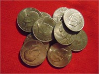 (10) Ike Dollars 1971-1972