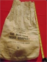 Northern Trust Co., Chicago, IL Money Bag