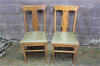 Pair of Vintage Dining Chairs